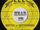 Superb OH Historical Lonesome Country 45 BOBBY BO BO Battle of Gettysburg LEE