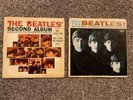 THE BEATLES–Meet The Beatles+Second Album Capitol Records 1964–T-2047&2080  Mono