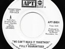 FULLY GUARANTEED- WE CAN'T MAKE IT TOGETHER/ SPINNING AROUND 45 ABT 26014 -MINT