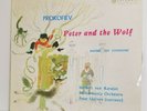 Peter and the Wolf. Prokofiev. Herbert von Karajan Peter Ustinov LP 3 AXO2375