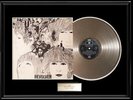 THE BEATLES REVOLVER WHITE GOLD SILVER PLATINUM TONE RECORD LP ALBUM NON RIAA