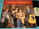 TONY RICE /THE RICE BROTHERS VINYL  LP 1989 / ROUNDER RECORDS 0256