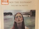 Cage The Elephant Tell Me I'm Pretty LP NEW Ltd Clear W/ White Blue Swirls Vinyl