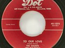 The Counts: To Our Love / Heartbreaker 45 ORIGINAL on DOT R&B Doo-Wop