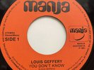 island disco suriname ufo - LOUIS GEFFERY - you don't know - MANJA 45 - HEAR