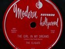 THE CLIQUES The Girl In My Dreams & I Wanna Know Why Doo Wop R&B 78-MODERN #987