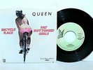 QUEEN - Fat Bottomed Girls / Bicycle Race 45 with Picture Sleeve, NM- Vinyl