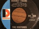 THE VENTURES Green Hornet Theme / Fuzzy And Wild Rare Surf Garage Dolton 45