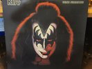 Gene Simmons 1st Pressing Kiss Solo Vinyl LP Poster + all Original inserts