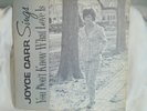 Joyce Carr Sings You Don't Know What Love Is Audiophile Record Album Autograph .