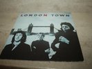 LP.vinyl / Wings (paul mccartney) - London Town insert, poster (FR.1978) cleaned
