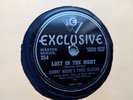 Johnny Moore 78rpm Single 10-inch Exclusive Records #254 Merry Christmas, Baby