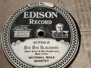 Hot Dance Edison 51757 Bye Bye Blackbird B. A, Rolfe Palais D'Or Orch. 1926 E