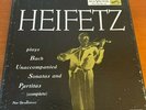 HEIFETZ - BACH UNACCOMPANIED SONATAS AND PARITAS - MINT LPs - 3 LP RCA MONO Set