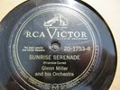 1939 Glenn Miller ORCH IN THE MOOD / SUNRISE SERENADE 78