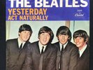 Beatles - Yesterday - original Canadian Capitol 45 w/ picture sleeve