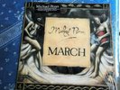 MICHAEL PENN MARCH 1st Press LP RCA 9692-1-R Vinyl  OOP w/lyrics 1989