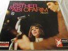 LP Abi Esther Ofarim mit 2 Autogramm Das neue Album Werbeblatt Horten Düsseldorf