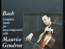 Bach: Solo Cello Suites - Maurice Gendron **Original Philips Stereo 3LP Set**
