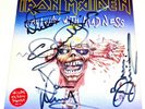 IRON MAIDEN - CAN I PLAY WITH MADNESS - RARE UK AUTOGRAPHED 7