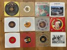 (25) Christmas 45 records Elvis, Bing, Streisand, McCartney, Bruce, Classic RARE