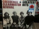 CREEDENCE CLEARWATER REVIVAL GREATEST HITS WALMART RED LP HEY TONIGHT PROUD MARY