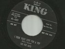 DOOWOP R&B - FIVE KEYS - I TOOK YOUR LOVE FOR A TOY - HEAR -1959 PROMO KING