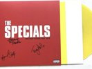 THE SPECIALS - PROTEST SONGS 1924 - 2012 HAND SIGNED YELLOW VINYL LP AUTOGRAPHED
