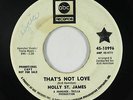 Northern Soul 45 - Holly St. James - That's Not Love - ABC - mp3 - rare OG