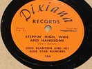 RARE 10 inch HILLBILLY BOPPER Odis Blanton & His Blue Star Rangers STEPPIN VG++