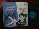 GENE VINCENT AND HIS BLUE CAPS,  ROCK/DOO-WOP LP, BLUE JEAN BOP, CAPITOL 1957 G+
