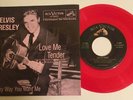 Elvis Presley / Love Me Tender & Any Way You Want Me / Red Vinyl 45 w PS / Mint