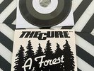 THE CURE-RAR-LIVE-A FOREST-NEW RE RELEASE-ONLY 300 -WHITE LABELS-7 INCH-NEW