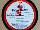 EARTHA KITT VINCENT PRICE 1955 GUEST STAR 16 INCH RADIO SHOW TRANSCRIPTION DISC