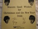 THE BEATLES -First Christmas Record- 1963 Fan Club Flexi disc /Newsletter / Rare