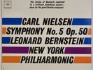 CARL NIELSEN: Symphony No. 5, Bernstein US Columbia MS 6414 LP NM Vinyl 2-EYE