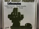 Bach Debussy Prokofieff Gutmann Cello Recital Vinyl LP Eurodisc 85 121 KK