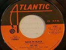 Ac/dc Back In Black What Do You Do For Money Honey 1980 First Press 7