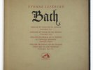 YVONNE LEFEBURE J.S.Bach piano recital french 1955 LVSM FBLP 1079 10