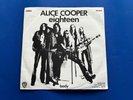 ALICE COOPER  'EIGHTEEN/BODY'  WB 7499 45 ITALY PS 1971