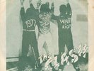 The Clash WHITE RIOT Australian ORIGINAL Picture 1977 CBS Records RARE 7