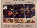 Andy Williams Most Wonderful Time Of The Year 45 Christmas Vinyl Record Rare
