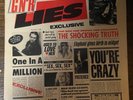 GUNS N' ROSES * Lies 1988 LP Club Vinyl Censored Inner Sleeve & Original Cover