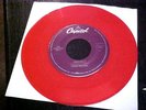 FRANK SINATRA 45 Capitol CHRISTMAS RED VINYL  Jingle Bells UNPLAYED NOS 1990'S