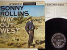 SONNY ROLLINS WAY OUT WEST CONTEMPORARY GXC-3104 JAPAN VINYL LP