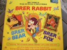 LP Walt Disney's Songs and Stories of Uncle Remus Brer Rabbit Vinyl 1970  EX/EX