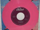 The Beatles 45 Record BUBBLE GUM PINK  - Twist And Shout/ There's a Place  VR