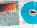 Survival Of The Fattest Teal Vinyl LP NoFX Lagwagon Propagandhi Strung Out