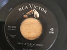 Elvis Presley Baby Let’s Play House Single 447-0604 RCA Victor 45 7”  Vg+