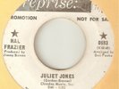 HAL FRAZIER Juliet Jones REPRISE PROMO BELGIAN NORTHERN SOUL USA 45